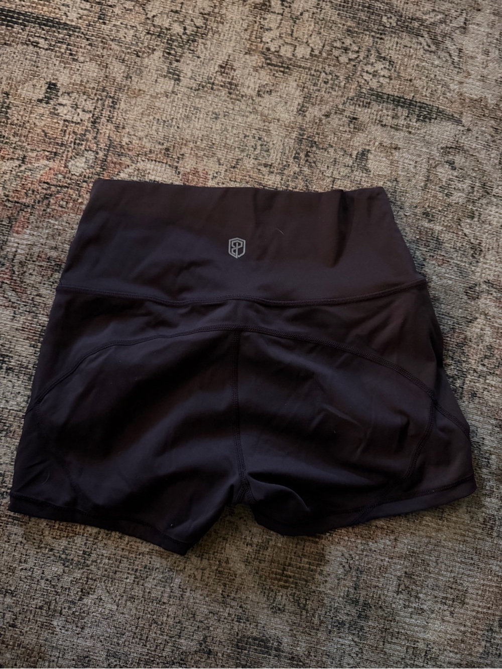 Born Primitive Women's High-Waist Athletic Shorts - Picture 2 of 3